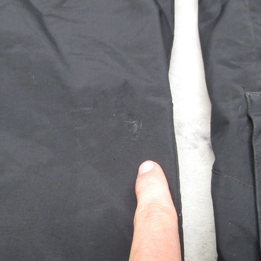 Volcom Snow Pants Mens‎ Large Black Thermonite Insulated Waterproof Slopes 38x33